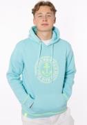 NU 20% KORTING: Zwillingsherz Hoodie "Anker & Moin" heren