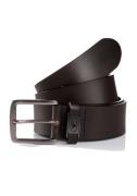 NU 20% KORTING: Tom Tailor Leren riem TTJULIAN 4 cm brede herenriem, i...