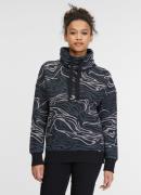 NU 20% KORTING: Ragwear Sweatshirt JULISSA PRINT met all-over motief