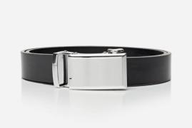 NU 20% KORTING: MONTI Leren riem 3,5 cm breed, klassiek-business, auto...