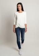 NU 20% KORTING: Seidel Moden Shirt met 3/4 mouwen met rimpeling, made ...