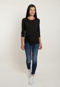 NU 20% KORTING: Seidel Moden Shirt met 3/4 mouwen met rimpeling, made ...