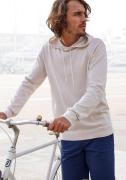 H.I.S Gebreide trui Met capuchon, regular fit Pullover met ronde hals,...