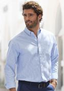 NU 20% KORTING: H.I.S Overhemd met lange mouwen Regular fit Oxford ove...