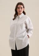 NU 20% KORTING: seidensticker Lange blouse Zwarte roos Lange mouwen kr...