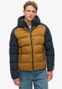 NU 20% KORTING: Superdry Gewatteerde jas HOOD COLOUR BLOCK SPORT PUFFE...