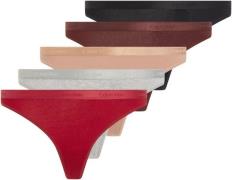 Calvin Klein Stringtanga THONG 5PK (5 stuks, Set van 5)