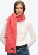 Superdry Gebreide sjaal CABLE LUXE KNIT SCARF