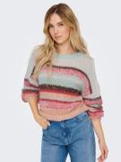 NU 20% KORTING: Only Trui met ronde hals ONLALYSSA L/S LIFE O-NECK CC ...