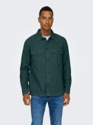 NU 20% KORTING: ONLY & SONS Overhemd met lange mouwen ONSOLIVER TWILL ...