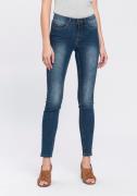 Arizona Slim fit jeans Shaping strakke pasvorm, skinny jeans, used-loo...