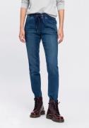 NU 20% KORTING: Arizona Stretch jeans wijde broekspijp, hoge taille, e...