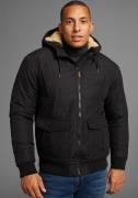 NU 20% KORTING: Bruno Banani Winterjack van katoen en polyester, hoge ...