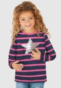 NU 20% KORTING: KIDSWORLD Shirt met lange mouwen Ster lange mouwen, ba...