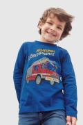 NU 20% KORTING: KIDSWORLD Shirt met lange mouwen ACHTUNG LÖSCHEINSATZ ...