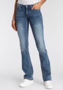 NU 20% KORTING: Arizona Bootcut jeans Met geren uitlopende pasvorm, la...