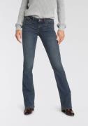 Arizona Bootcut jeans Met geren uitlopende pasvorm, lage taille, elast...