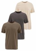 NU 20% KORTING: Man's World T-shirt Korte mouwen, effen, ronde hals, v...