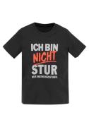 NU 20% KORTING: KIDSWORLD T-shirt Ich bin nicht stur Korte mouwen, met...