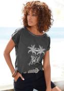 NU 20% KORTING: Vivance T-shirt Met modieuze frontprint in een zachte ...