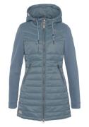 NU 20% KORTING: Ragwear Gewatteerde jas LUCINDA LONG modieuze materiaa...