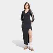 NU 20% KORTING: adidas Originals Shirtjurk LEO MAXI DRESS (1-delig)