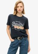 NU 20% KORTING: Superdry Shirt met print VINTAGE VL PREM G FLORAL TEE