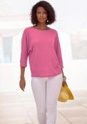 NU 20% KORTING: Vivance Shirt met 3/4-mouwen Ronde hals gemaakt van st...