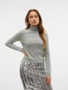 NU 20% KORTING: Vero Moda Coltrui VMHAPPYSHINE LS ROLLNECK PULLOVER BO...