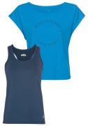 NU 20% KORTING: FAYN SPORTS Trainingsshirt 2-delig shirt & top (voorde...