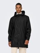 NU 20% KORTING: ONLY & SONS Regenjas ONSLUCA RAIN COAT OTW