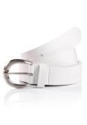 NU 20% KORTING: Tom Tailor Leren riem TTDKATY 3 cm brede damesriem, mo...