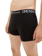 Tom Tailor Denim Boxershort met logo-stretchband (set, 3 stuks)