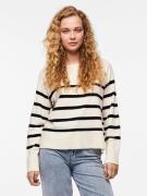 NU 20% KORTING: pieces Trui met ronde hals PCSIA LS KNIT NOOS BC