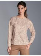 NU 20% KORTING: Trigema Sweatshirt TRIGEMA Sweatshirt met Allover-leop...