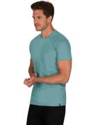 Trigema T-shirt TRIGEMA Slim-fit T-shirt van DELUXE-katoen (1-delig)