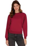 NU 20% KORTING: Trigema Sweatshirt TRIGEMA dun sweatshirt