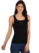 NU 20% KORTING: Trigema Tanktop TRIGEMA hemdshirt met kristallen (1-de...