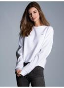 Trigema Sweatshirt TRIGEMA sweatshirt in wafel look