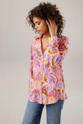 NU 20% KORTING: Aniston CASUAL Overhemdblouse grafische paisley-patroo...