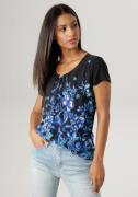 NU 20% KORTING: Aniston SELECTED Shirtblouse met split en knop aan de ...