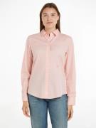 NU 20% KORTING: Tommy Hilfiger Overhemdblouse ESS POPLIN REGULAR SHIRT...