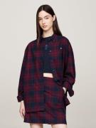 NU 20% KORTING: Tommy Jeans Curve Overhemdblouse TJW RLX TARTAN CHECK ...