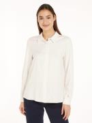 NU 20% KORTING: Tommy Hilfiger Blouse met lange mouwen met logovlag