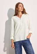 NU 20% KORTING: Cecil Overhemdblouse met turn-up-mouwen en knoopsluiti...