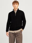 NU 20% KORTING: Jack & Jones Schipperstrui JJCRAIG KNIT HALF ZIP