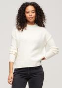 NU 20% KORTING: Superdry Gebreide trui Essential Mock Neck Jumper