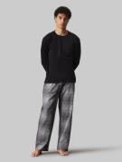 NU 20% KORTING: Calvin Klein Pyjama L/S PANT SET met geruite broek (se...