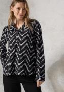 NU 20% KORTING: Cecil Blouse met lange mouwen met grafisch patroon