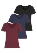 NU 20% KORTING: H.I.S T-shirt Essential basics heup-lange pasvorm, fig...